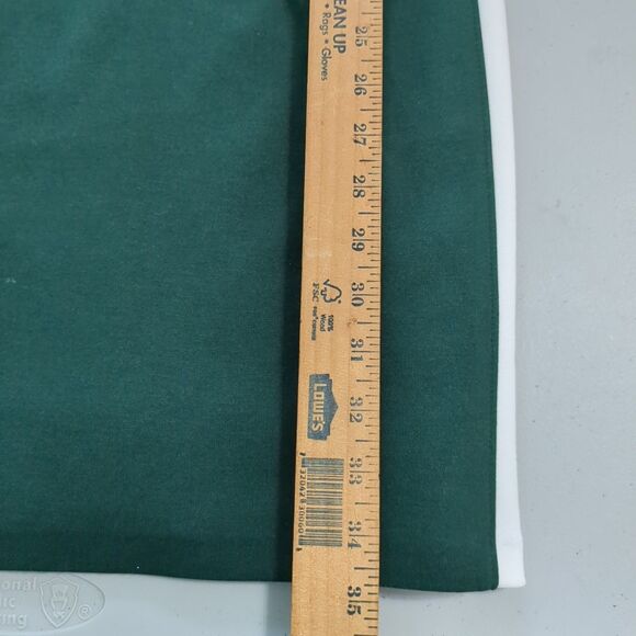 Laundry by Design Women green black Casual Dress 6 front zipper detailing - Picture 4 of 6